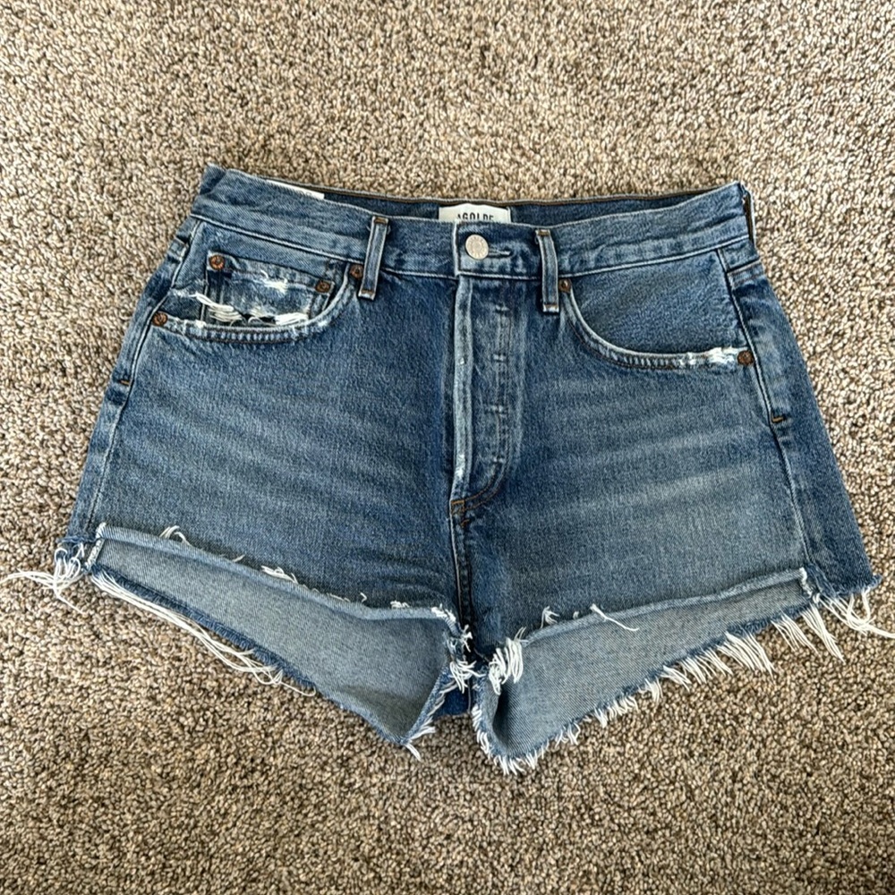 AGOLDE Parker 2” Denim Shorts